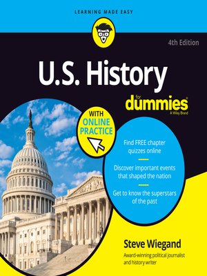 cover image of U.S. History For Dummies